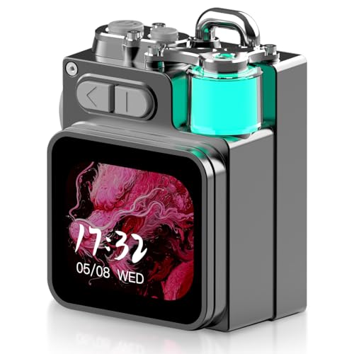 Portable Small Bluetooth Speaker with Touch Screen/HD Sound/LED Lights