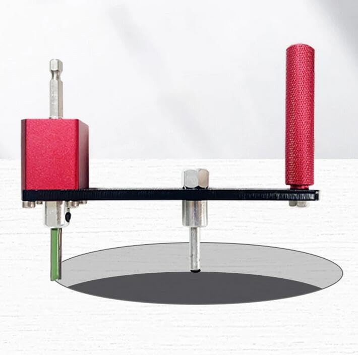 Multi-Function Adjustable Hole Opener Integrated Ceiling Honeycomb Board Round Hole Cutting Tool for Large Operation