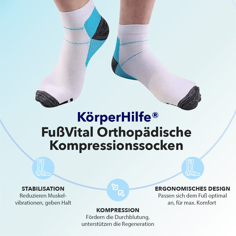 Orthopaedic compression socks for everyday use