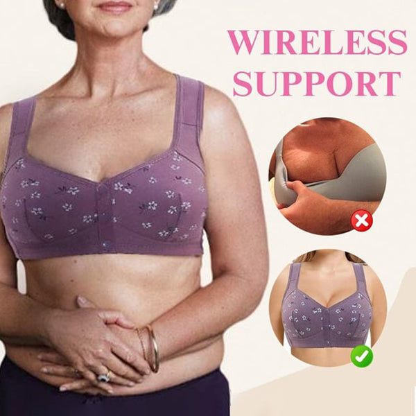 Convenient and comfortable front-fastening bra（buy 1 get 1）