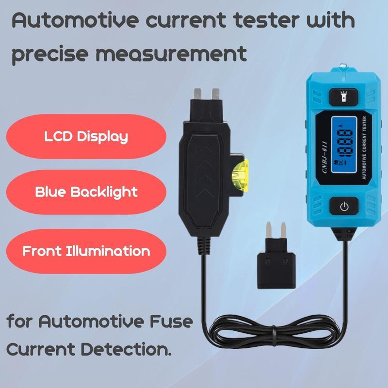 Car Circuit Probe Tester, Automobile Current Tester, Circuit Measure, Fuse Tester Max 48V, Automotive Tester, Fault Test Tool