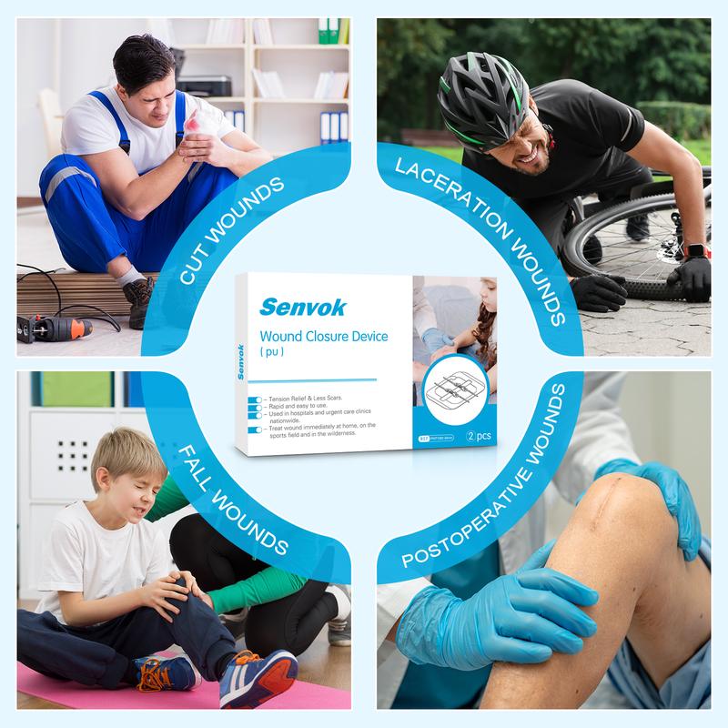 Compact Travel Safety Kit - Portable Wound Protection Injury Healing for Outdoor Use Easy