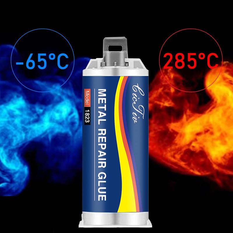 Enhanced casting glue, Metal Repair Glue, Casting Repair Glue, High Temperature Resistant Liquid Metal Welding Filler for Metal Casting Defect, AB Glue new semi