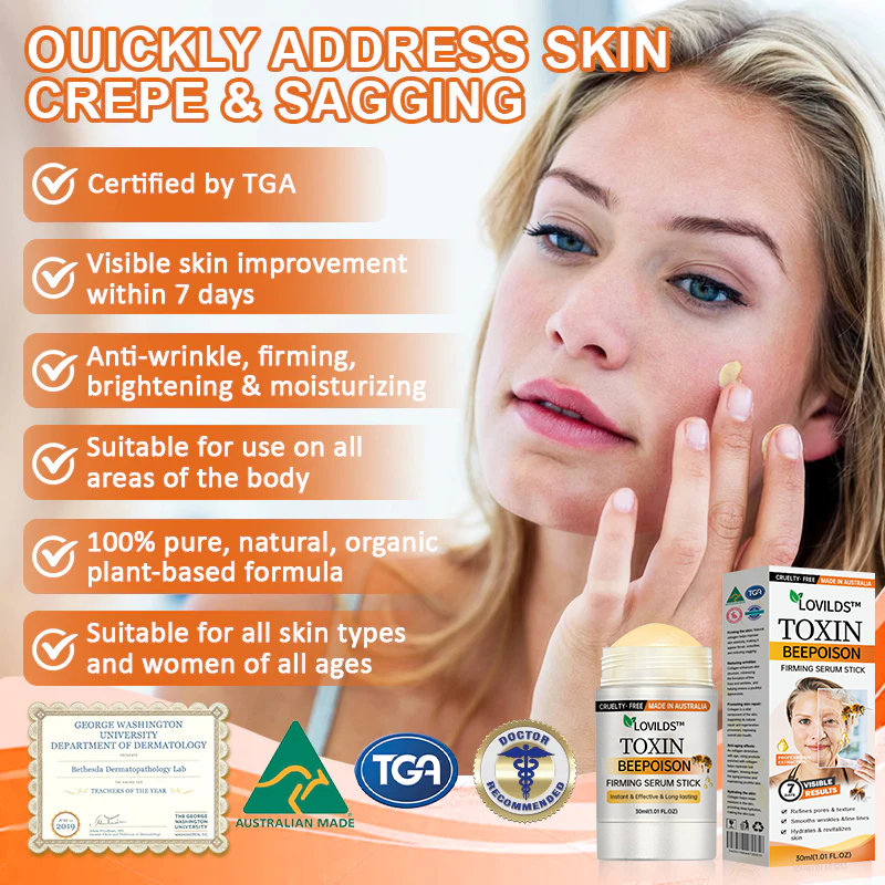 🐝🎁Made and Shipped from Australia✨ Botulinum Toxin Bee Poison Firming Serum Stick🔥