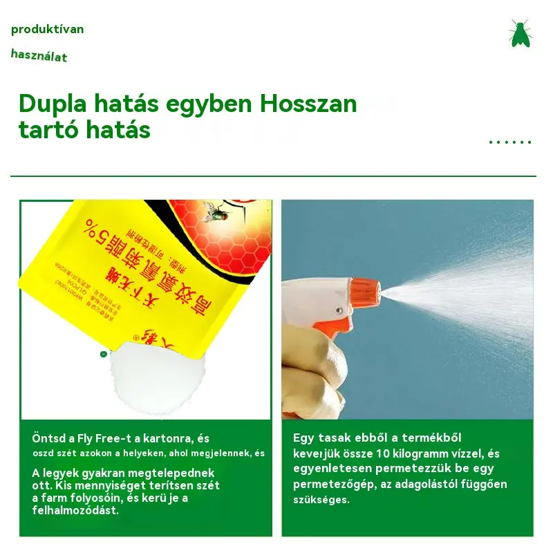 🦟【2/4/8bags】❤️Specially designed for killing mosquitoes and flies on farms, one package kills fleas/locusts/cockroaches/flies/mosquitoes!