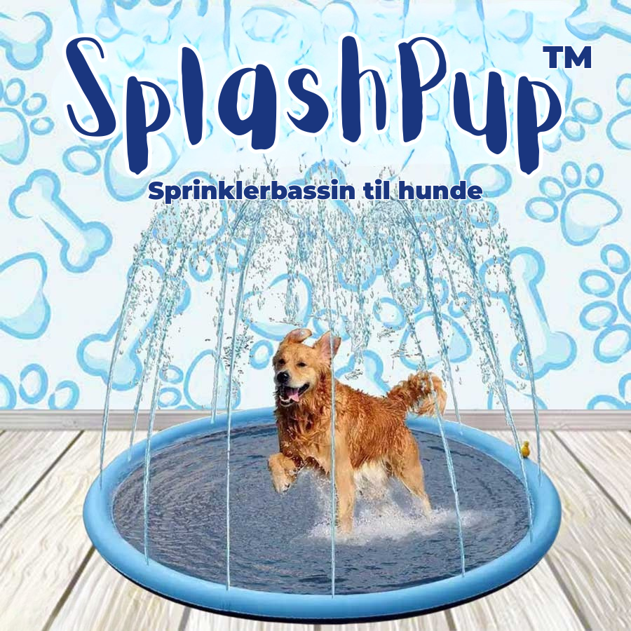 Sprinklerbassin til hunde
