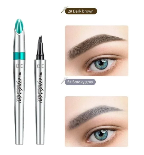 BUY 1 GET 1 FREE(2 PCS)🎉High Quality 3D Microblading Eyebrow Pen 4 Fork Tip Tattoo Pencil