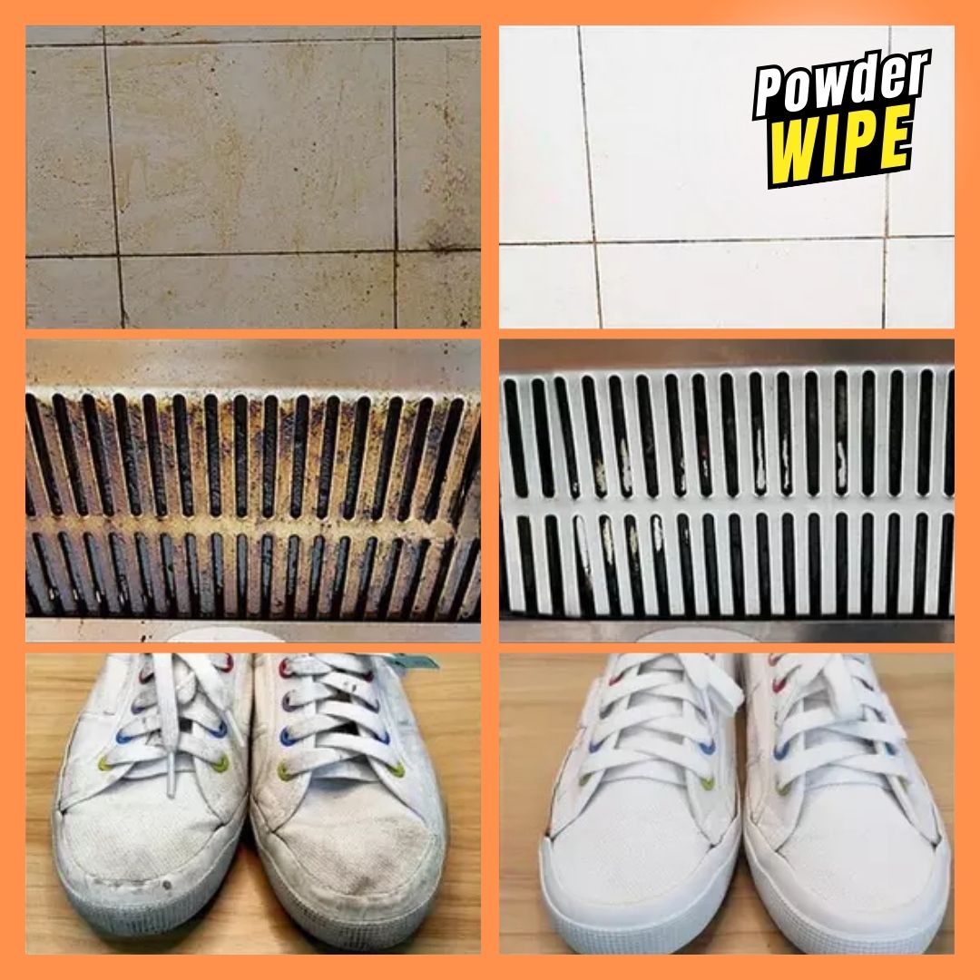 PowderWipe - multi-purpose cleaning powder