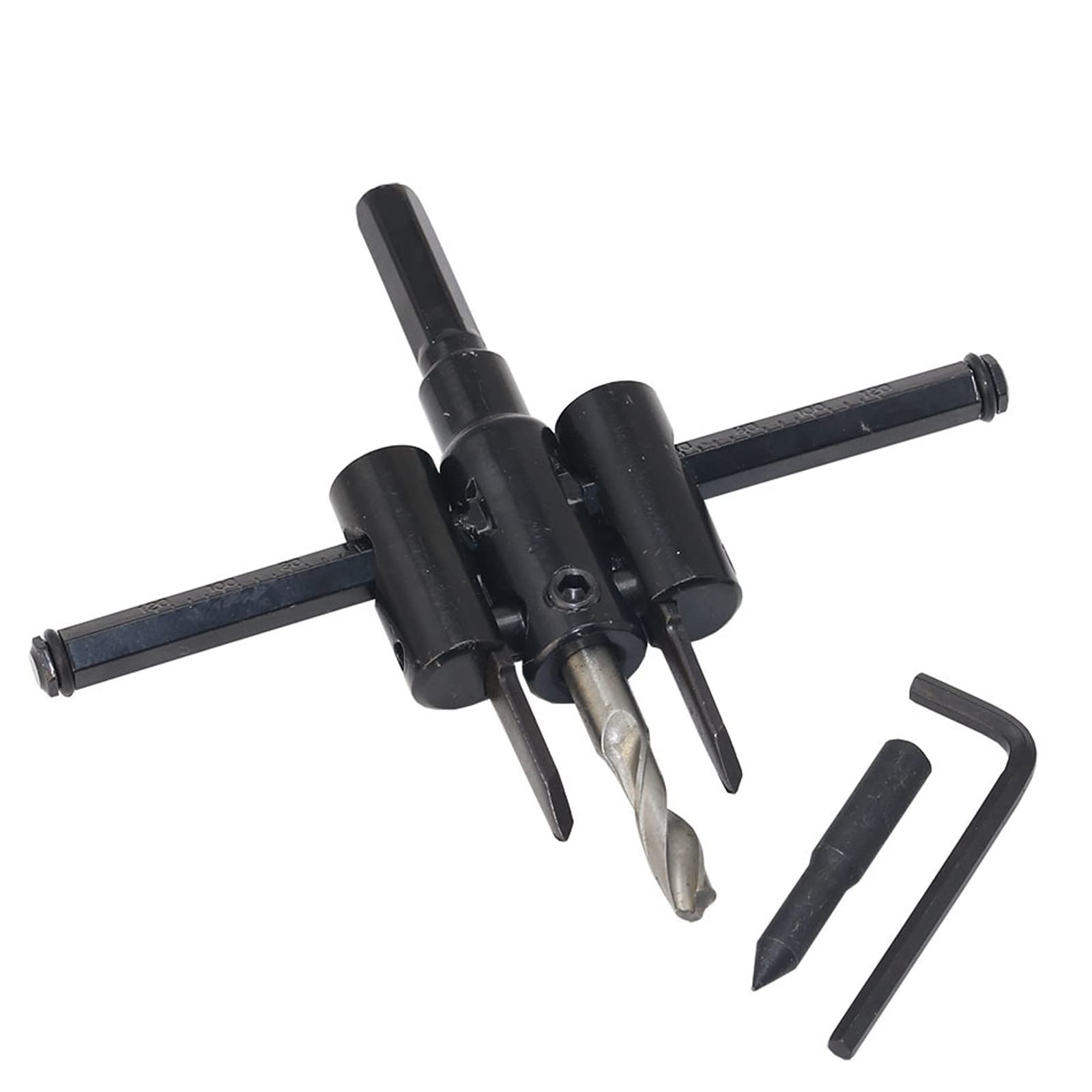 Free Cone Carbide Metal Wood Circular Hole Saw Drill Bits