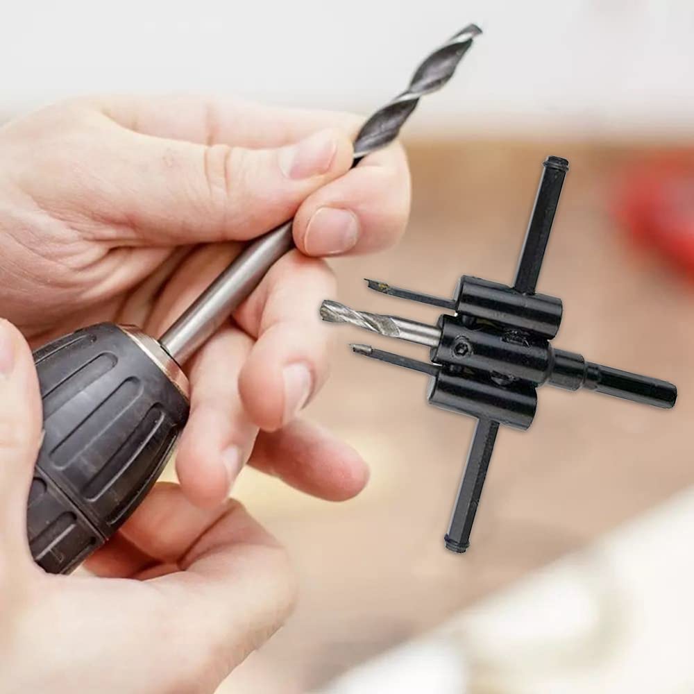 Free Cone Carbide Metal Wood Circular Hole Saw Drill Bits