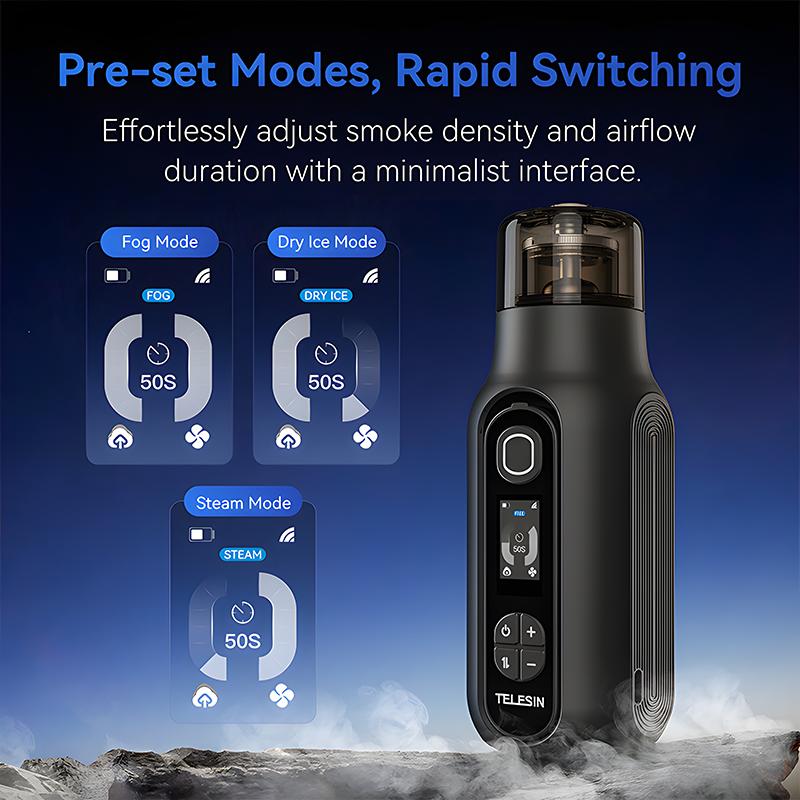 Mini smoke machine, portable handheld smoke machine