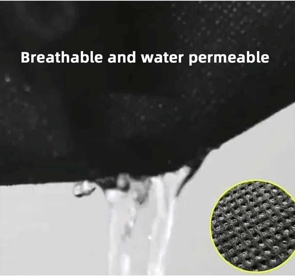 Geotextile Agricultural Anti Grass Cloth Farm, Black Anti-Grass Cloth, Useful for Agricultural Greenhouse Plastic Mulch Thicker Orchard Garden Weed 