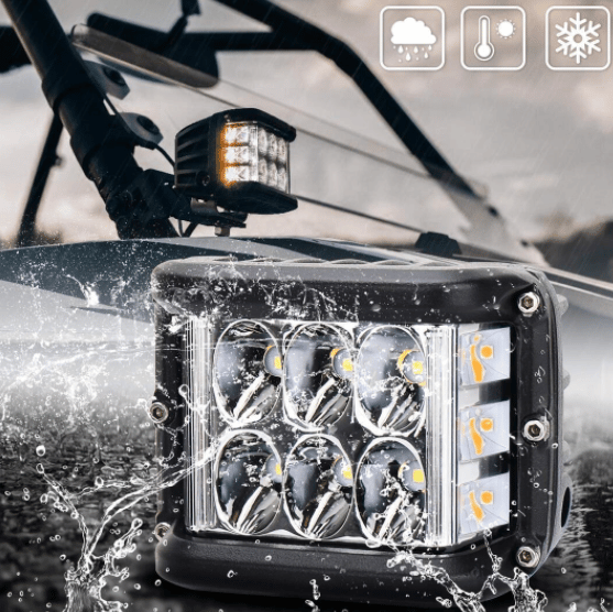 🔥Car Dual Sides LED Dual Color Light