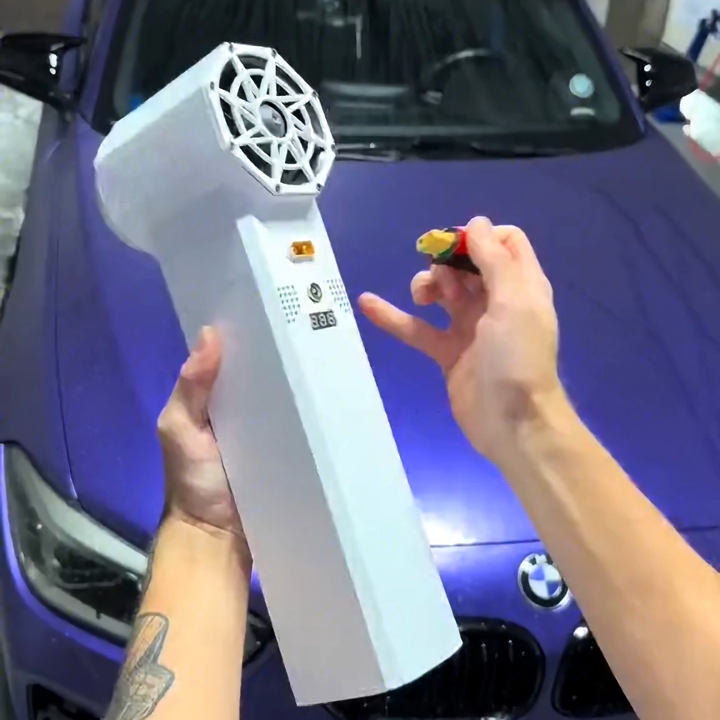 🔥Last day clearance💝Mini Cordless Turbo Jet Blower for Car Drying, Outdoors BBQ, Cleaning