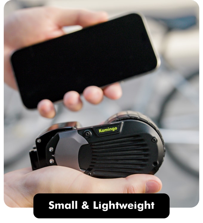 Transform your bicycle into an electric bike in 10 seconds