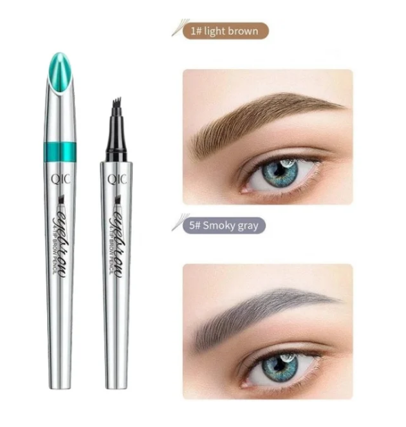 BUY 1 GET 1 FREE(2 PCS)🎉High Quality 3D Microblading Eyebrow Pen 4 Fork Tip Tattoo Pencil