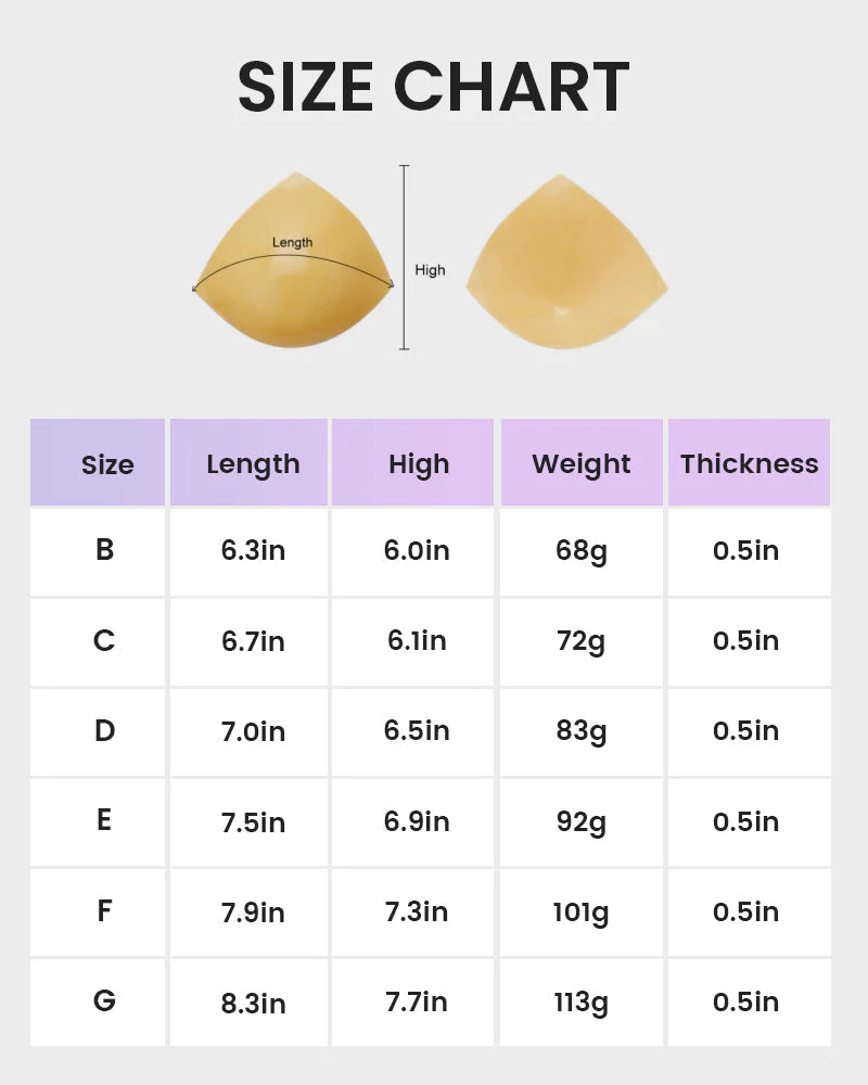 🔥FLASH SALE🔥Invisible Lift Inserts | Double-Sided Adhesive Bra Lifter for Instant Boost