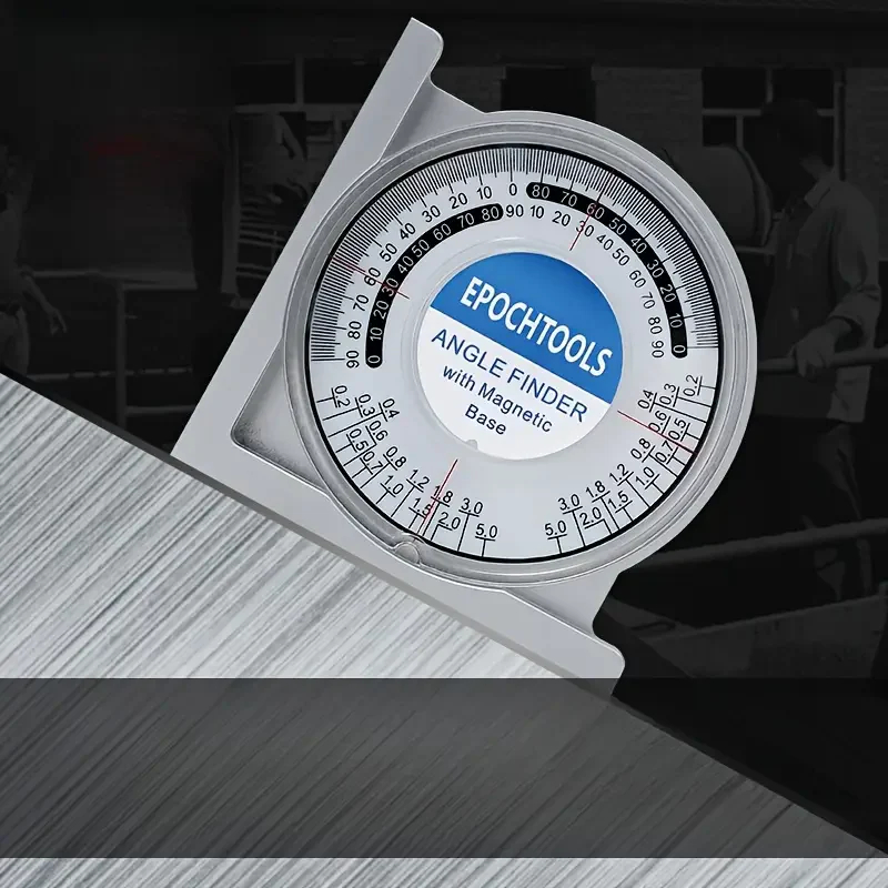 Multifunctional inclinometer with magnetic base