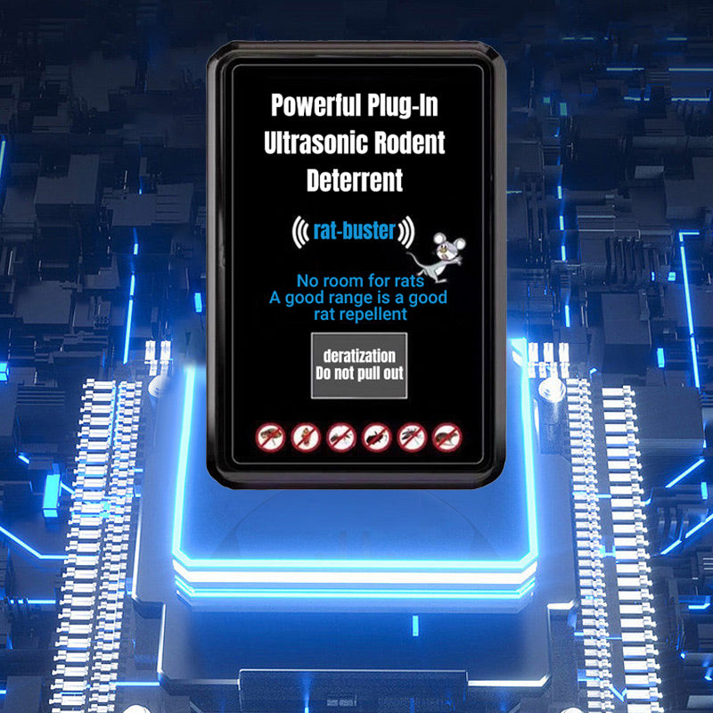 Krachtige Insteek Ultrasone Ongedierteafweermiddel