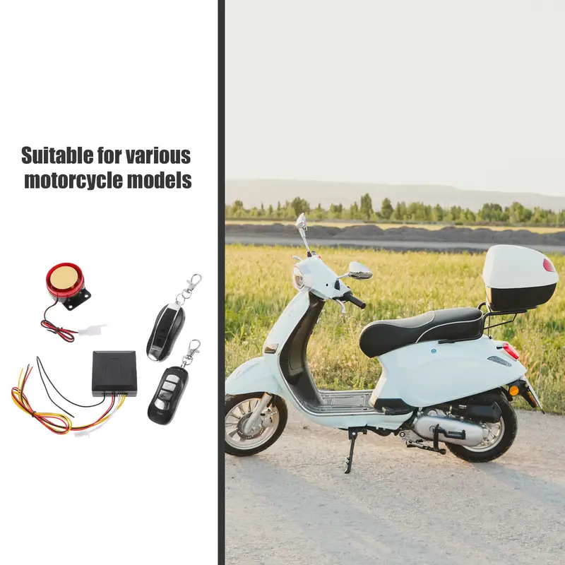 摩托车防盗 报警 不带电池(配5+6号 控 ) 详情 9