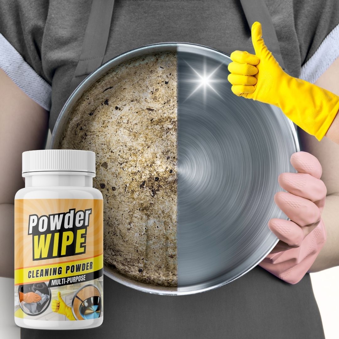 PowderWipe - multi-purpose cleaning powder