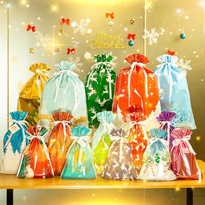 🎁Drawstring Christmas gift bags