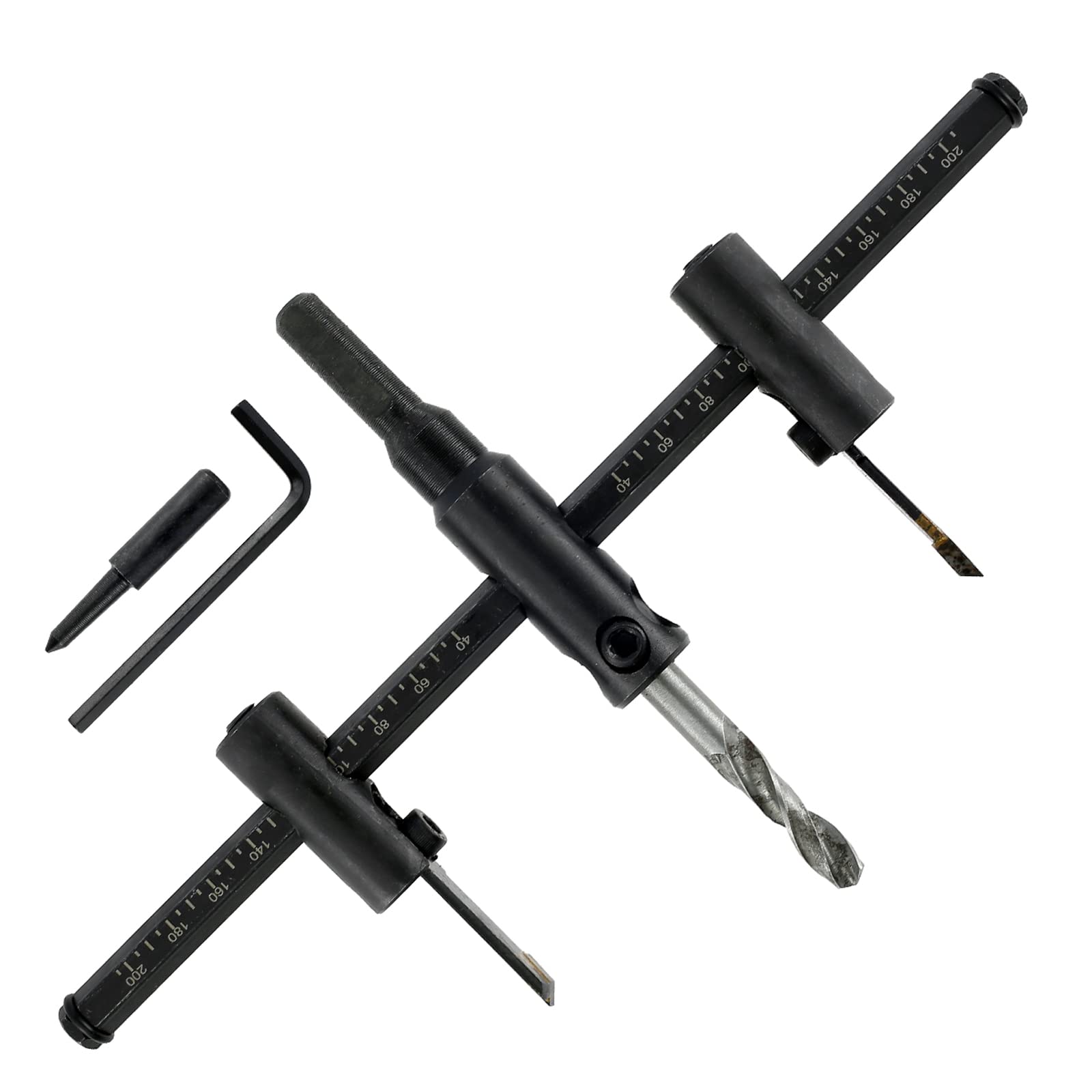 Free Cone Carbide Metal Wood Circular Hole Saw Drill Bits