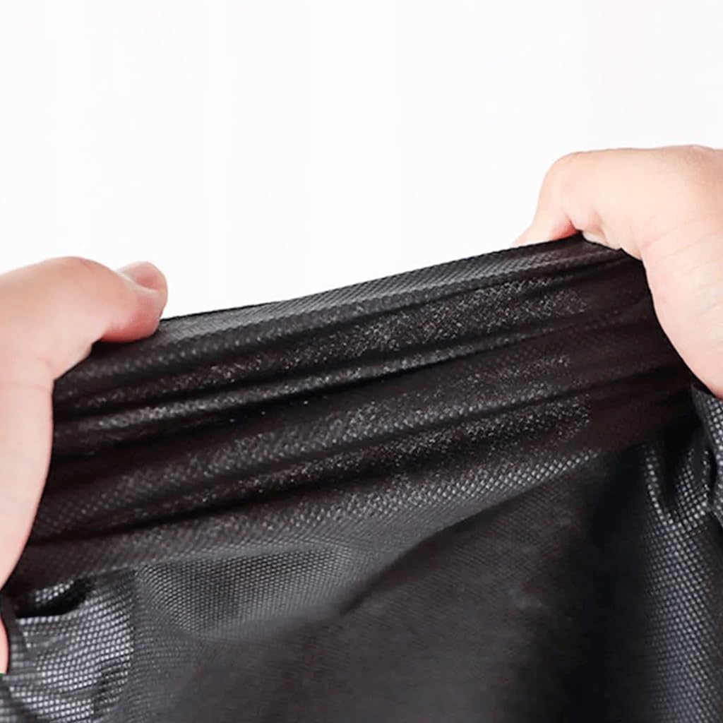 Geotextile Agricultural Anti Grass Cloth Farm, Black Anti-Grass Cloth, Useful for Agricultural Greenhouse Plastic Mulch Thicker Orchard Garden Weed 