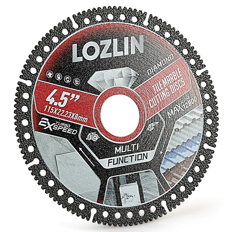 Diamond Tile Cutting Blades - Ultra-Thin Dry Cutting Disc for Ceramic, Marble, Granite - Angle Grinder Blades& Durable for Masonry/Construction Power Tool