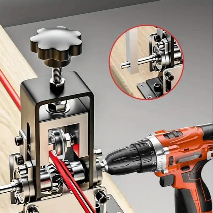 Manual & Electric Drill Operable Wire Stripping Machine