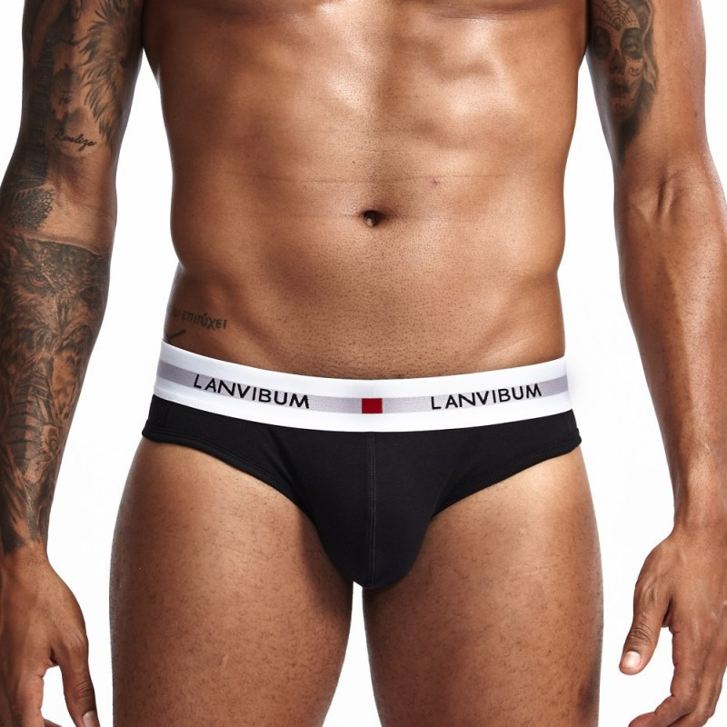 Modern men's briefs with wide elastic