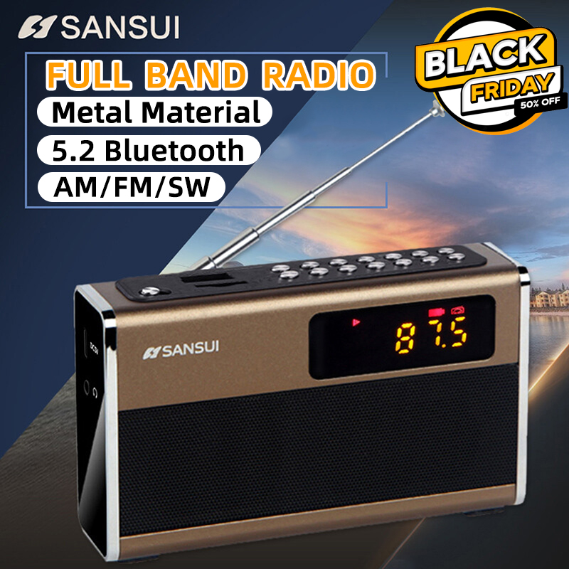  SANSUI elderly radio new high-quality exclusive elderly player