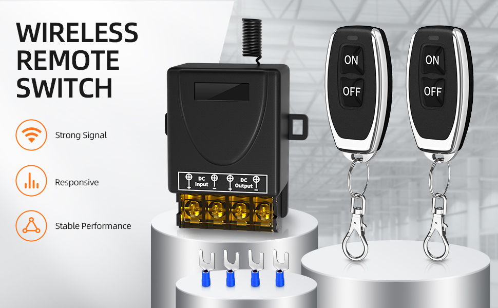 【Smart Switch 3000m】Wireless remote control switch, wide voltage 85~265V