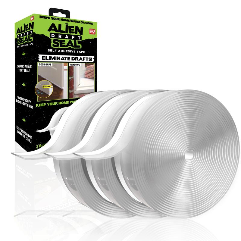Draft Seal Insulation Tape - Self-Adhesive Silicone Weather Stripping 