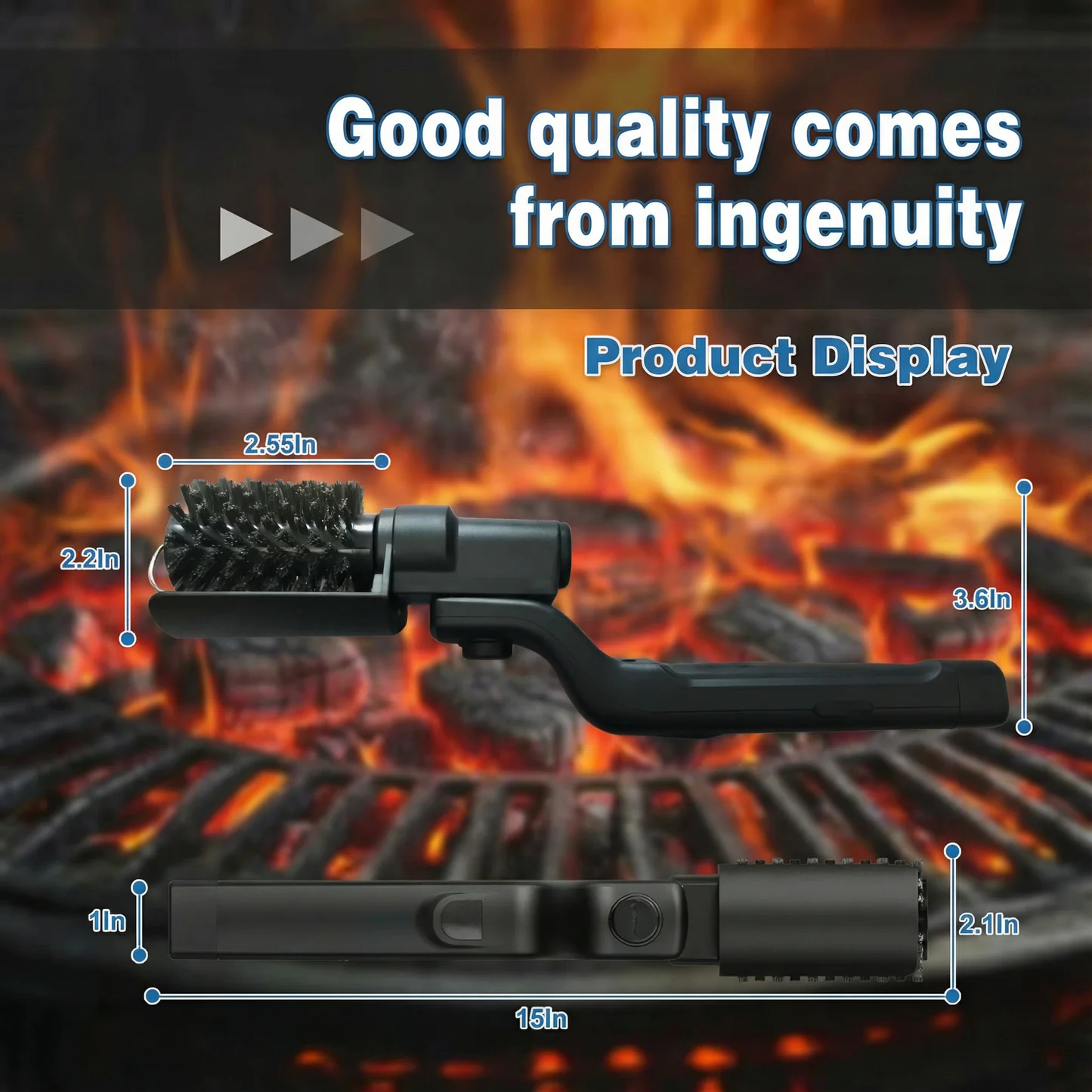 Electric BBQ Grill Brush