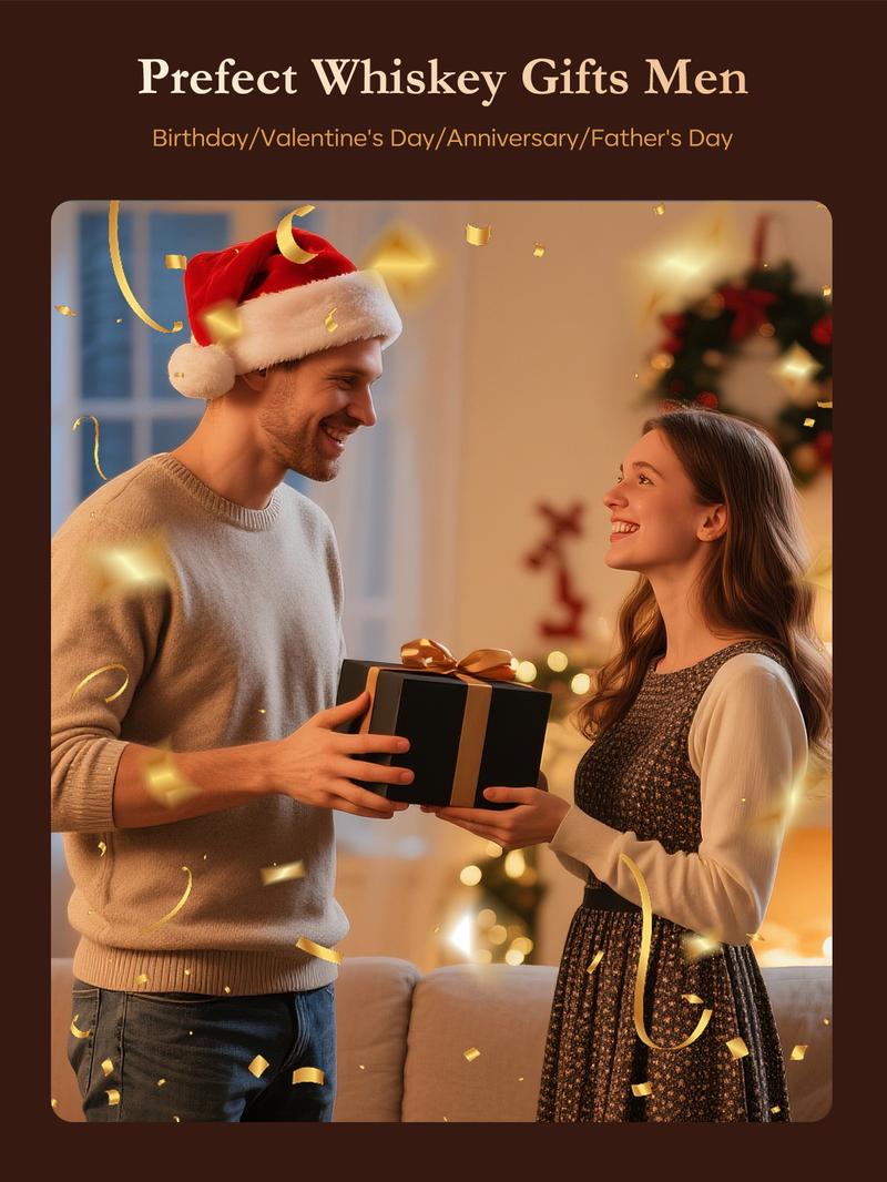 Amzseat Electric Whiskey Smoker Kit Built-in Lighter, No Butane Needed, Rechargeable Cocktail Smoker Kit with 6 Wood Chips,Fashioned Drink Smoker Kit, Bourbon Whiskey Gifts for Men,Dad,Husband Bakeware Wooden