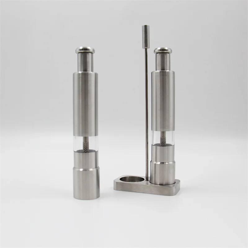Stainless Steel Salt Grinder and Pepper Mill Set for Pepper Sea Salt and Pepper Grinder Set salt grinder