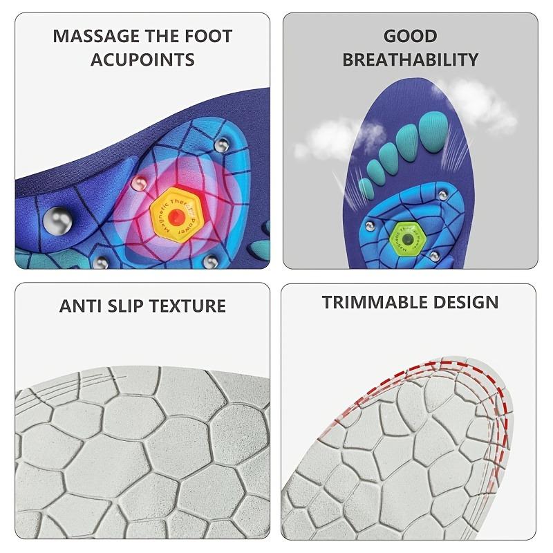 Shock Absorbing Insoles for All Day | 220+ Lbs Plantar Fasciitis High Arch Supportinsoles for Men Women,Work Boot Shoe Insole, Absorb Shock with EveryStep,Insoles for Running Shoes -Arch Support Inserts To Help Reduce Fatigue Outdoorfun