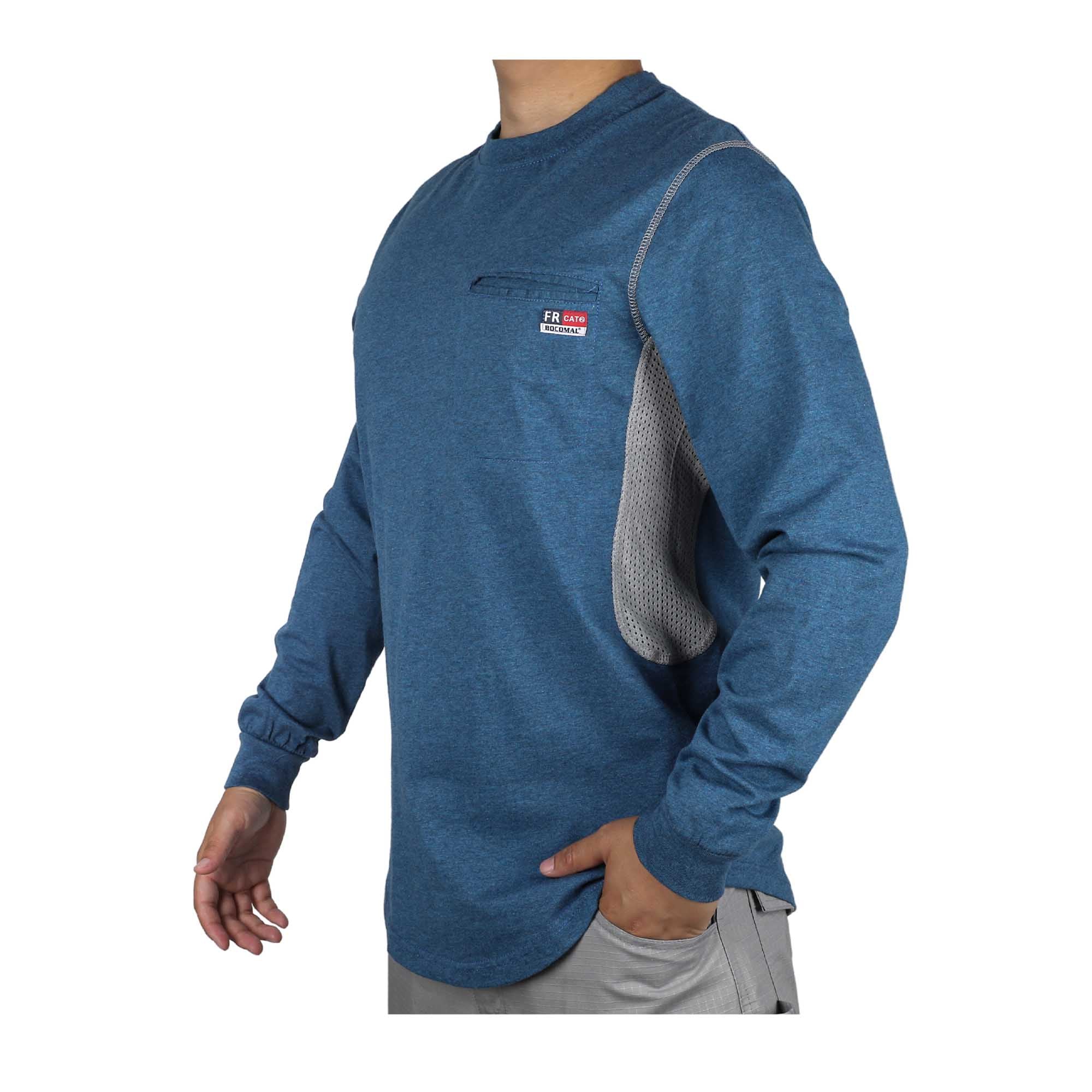 6OZ Buttonless/Button Pullover T-Shirts/Breathable Vented Design