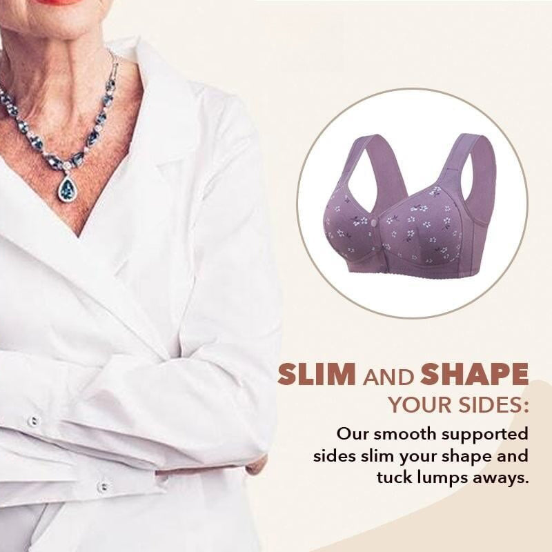 Convenient and comfortable front-fastening bra（buy 1 get 1）