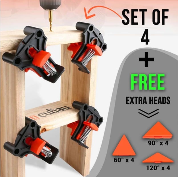 HOT SALE UPGTADE PRO WOOD CLAMP KIT FREE SHIPPING