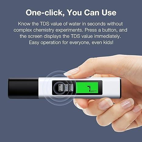 Product Introduction of 2025 Upgraded 4-in-1 TDS Meter – Digital Water Quality Tester for TDS, EC & Temperature (°C/°F) | 0-9990 ppm Range | Ideal for Drinking Water, RO Systems, Aquariums & Pools 9