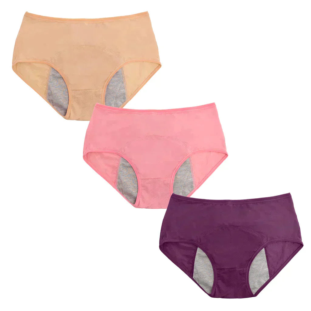 ✨New 2025 high waisted leakproof panties (3 strips in one pack)