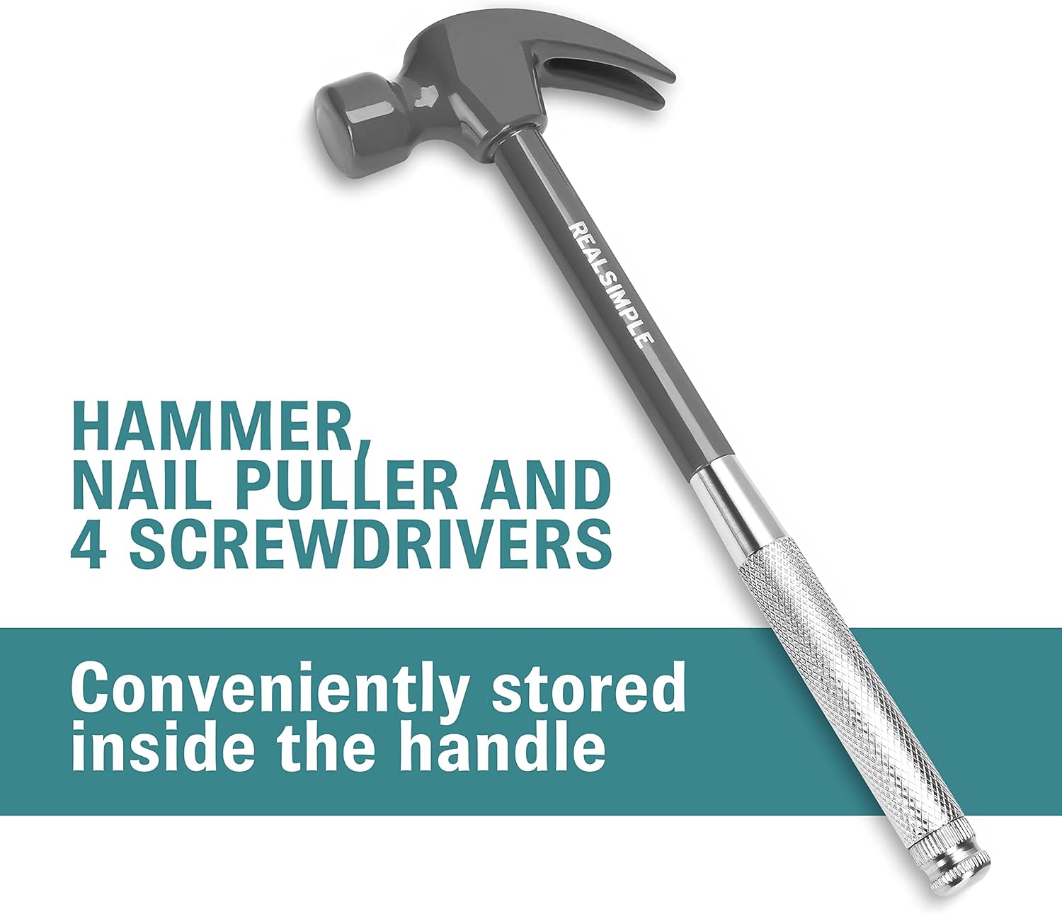 Multi-functional Hammer Tool, 6 in 1 Hammer Tool Set, Useful Tool for Home Improvement, Decoration, Present Giving