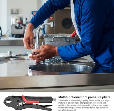  Cleste autoblocant cu prindere ferma