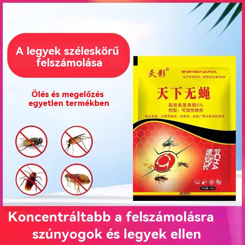 🦟【2/4/8bags】❤️Specially designed for killing mosquitoes and flies on farms, one package kills fleas/locusts/cockroaches/flies/mosquitoes!