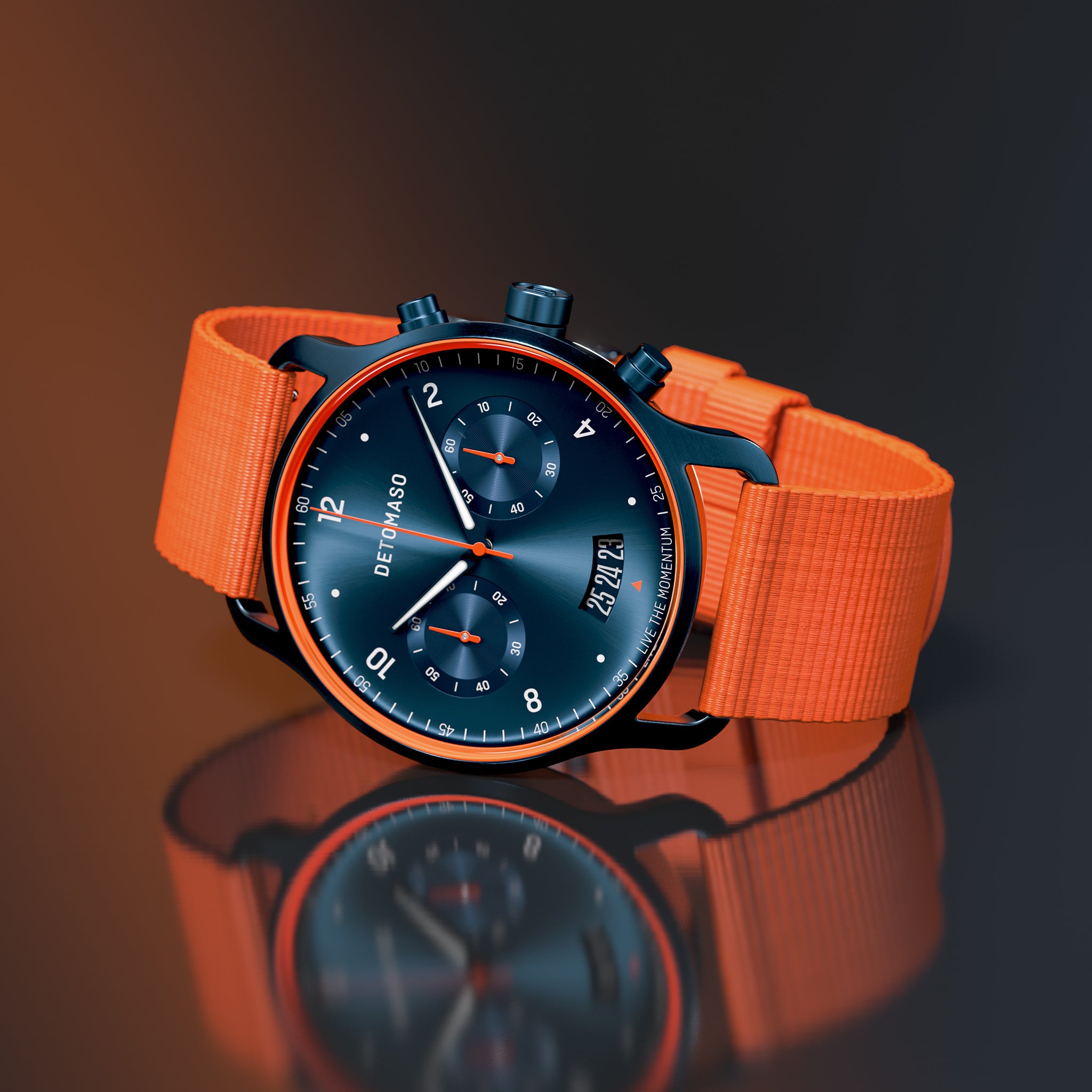 High-precision vintage chronograph