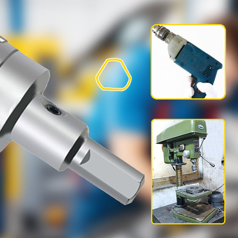 【✨Υψηλή απόδοση】🔧 Κοπτικό τρύπας καρβιδίου με άκρη καρβιδίου για μέταλλο
