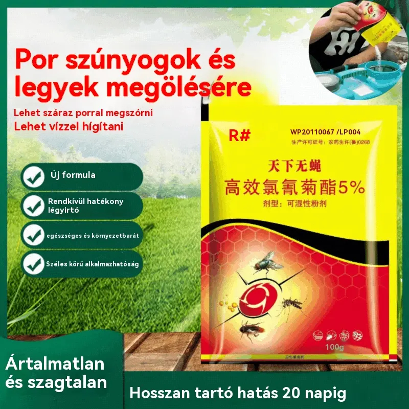 🦟【2/4/8bags】❤️Specially designed for killing mosquitoes and flies on farms, one package kills fleas/locusts/cockroaches/flies/mosquitoes!