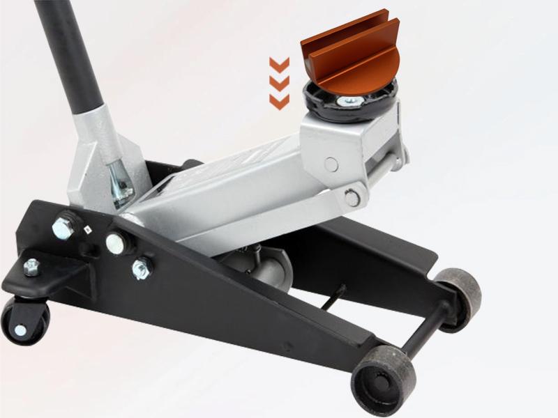 Large Universal Aluminum Slotted Grooved Magnetic Jack Pad, Frame Rail Protector Compatible with Most Jacks and Cars, Use for Car SUV Truck Pickup Maintenance,Repair and Tire Replacement